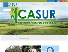 Tablet Screenshot of casur.com.ni